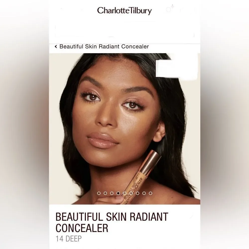 Charlotte Tillbury Beautiful Skin Radiant Concealer in “Deep” *BNIB - Picture 3 of 5